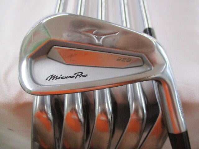 Mizuno Pro 223｜ミズノ｜アイアンセット｜AMT TOUR WHITE（リシャフト