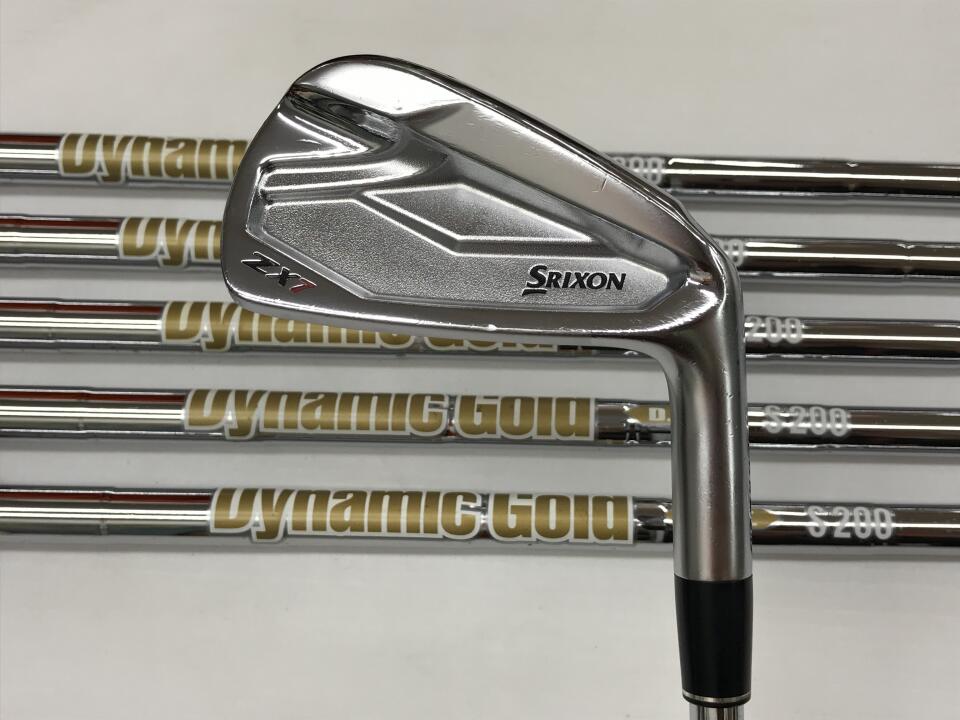 SRIXON ZX7｜ダンロップ｜アイアンセット｜ダイナミックゴールド