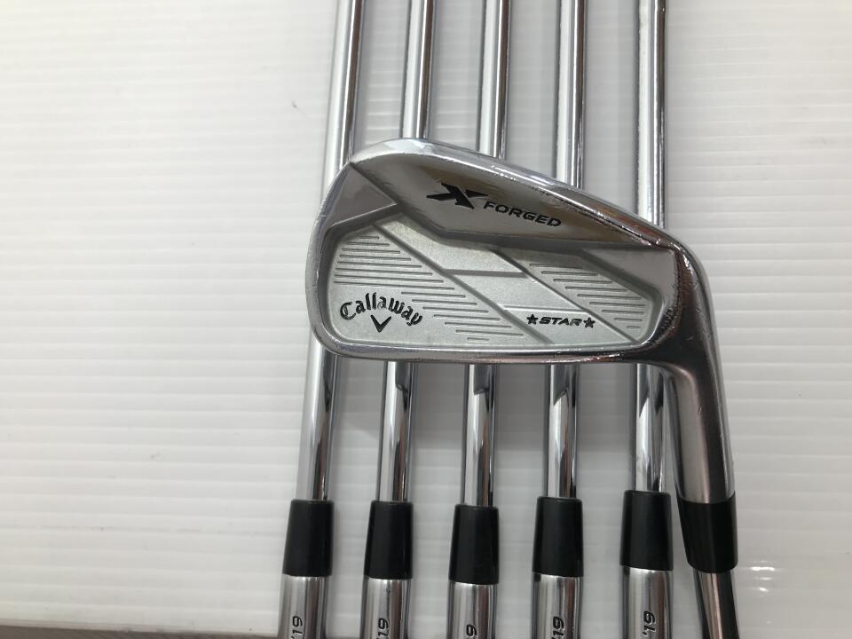 X FORGED STAR｜キャロウェイ｜アイアンセット｜NSプロ950GH neo｜中古