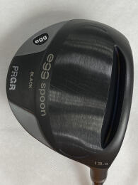 PRGR フェアウェイウッド Egg Spoon Black 15度　中古美品 egg spoon BLACK｜プロギア｜フェアウェイウッド｜中古ゴルフクラブを