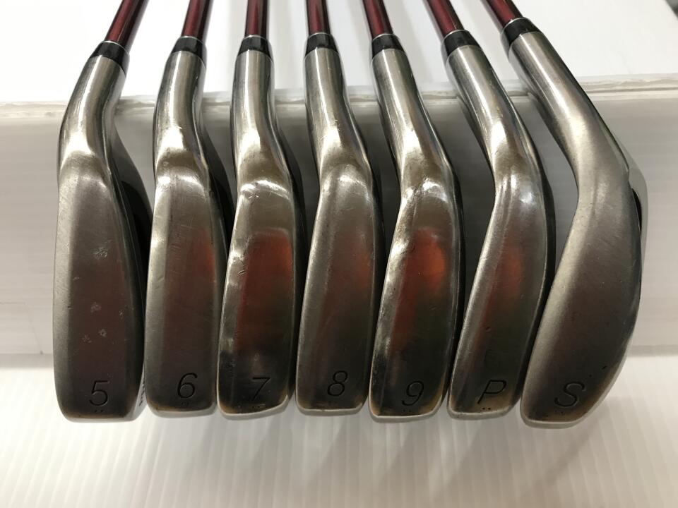 RED TITAN FACE｜プロギア｜アイアンセット｜RED｜中古ゴルフクラブを