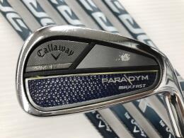 格安人気◆Callaway PARADYM MAXFAST アイアンセット PARADYM MAX FAST｜キャロウェイ｜アイアンセット｜中古ゴルフクラブを