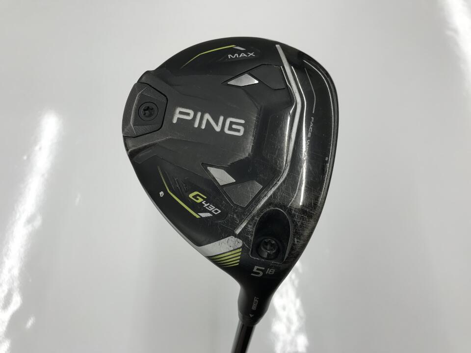 G430 MAX｜ピン｜フェアウェイウッド｜ALTA J CB BLACK｜中古ゴルフ