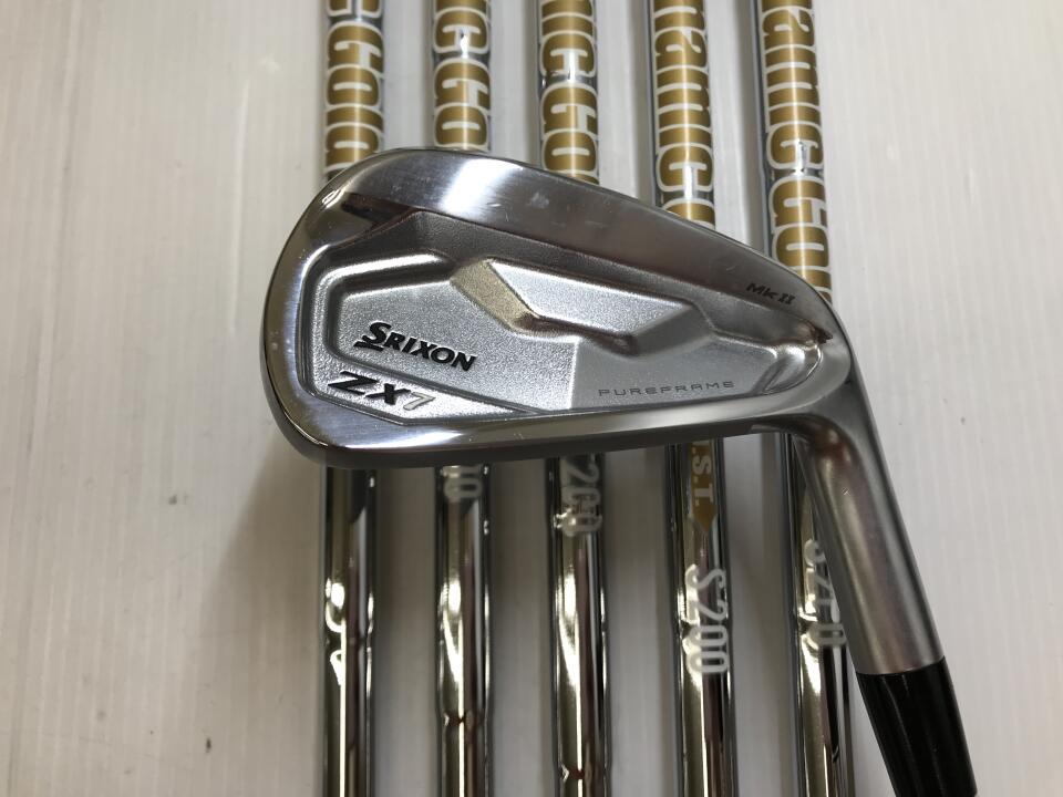 SRIXON ZX7 Mk2｜ダンロップ｜アイアンセット｜ダイナミックゴールド